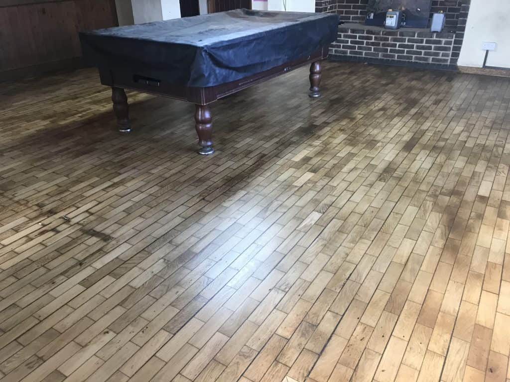 finish wood floors after sanding