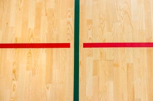 Commercial Gym Flooring | Gym floor with lines