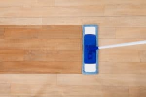 Wood Floor Maintenance | Mop cleaning wood floor