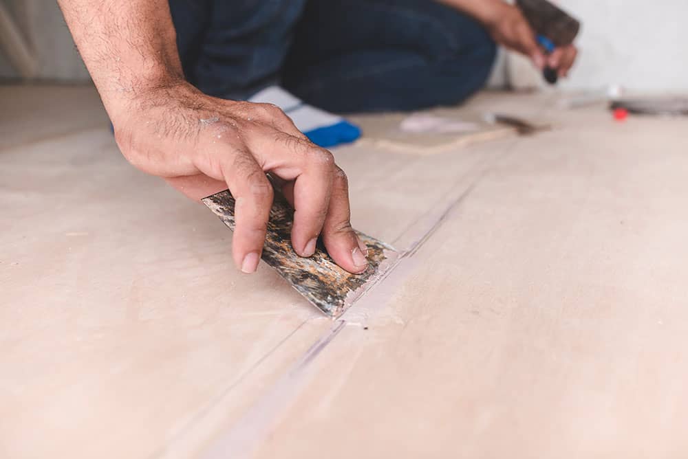 Sanding Wood Flooring | Filling Gaps In Wood Flooring