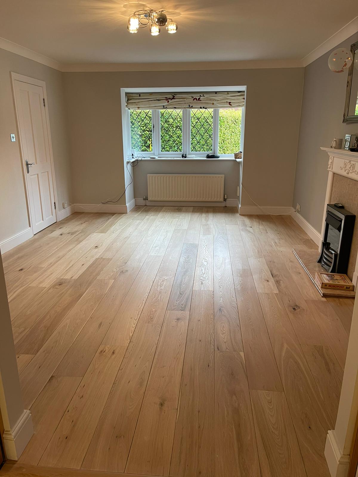 Home Floor Sanding | wooden floor sanded in home