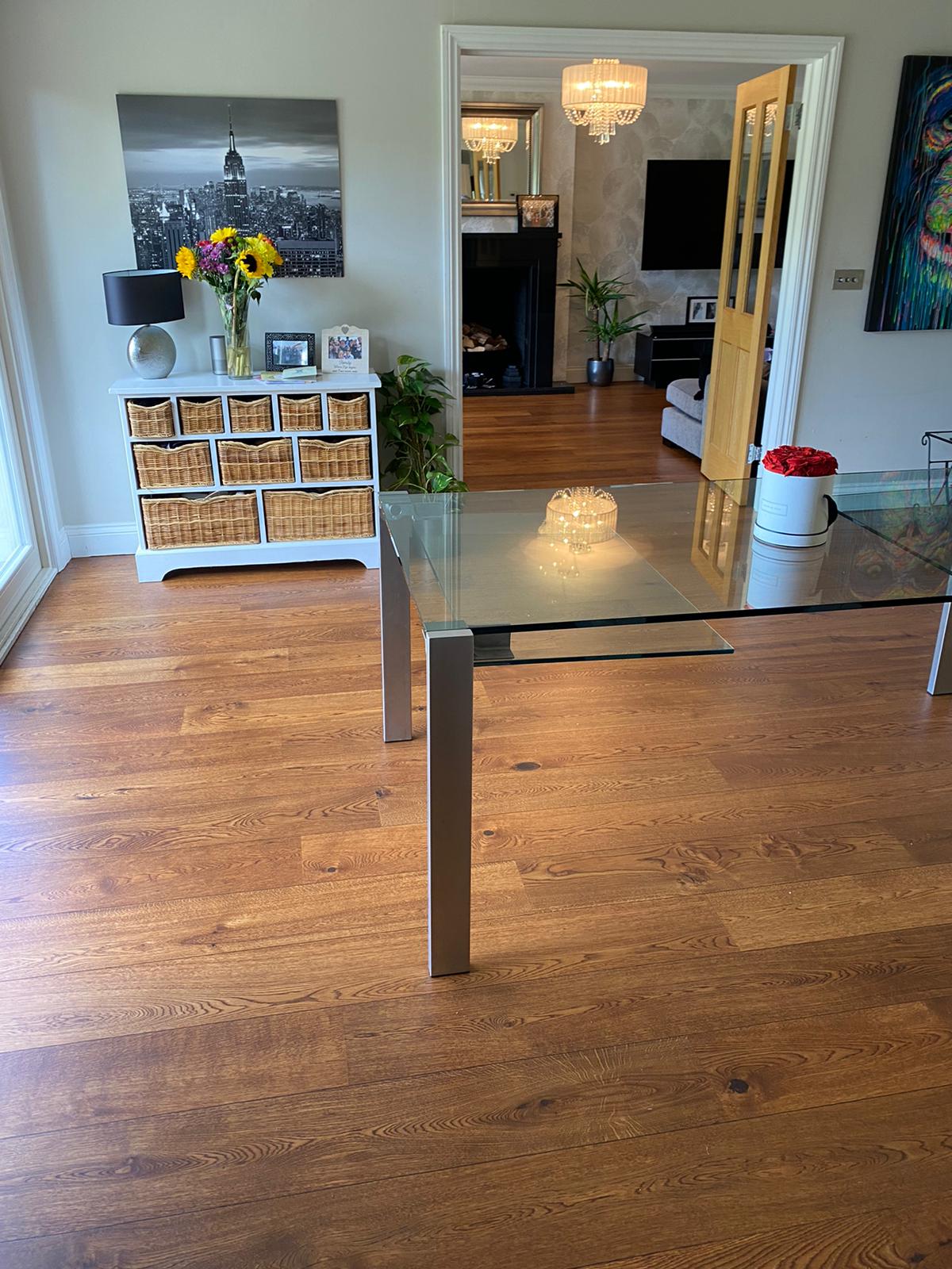 Hard Floor Restoration | new wood floors in home