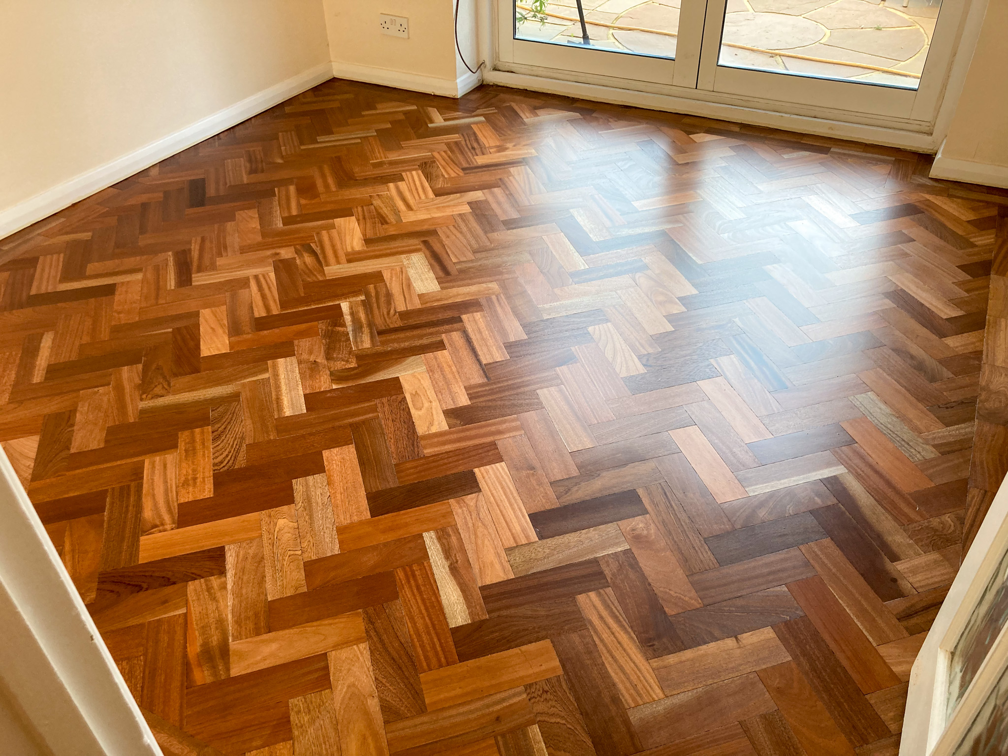 Flooring East Sussex | wood parquet flooring in home