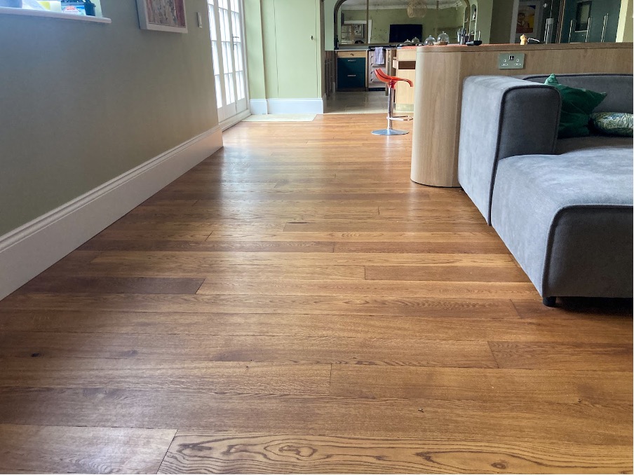Floor Sanding in West Sussex | wood floor in home