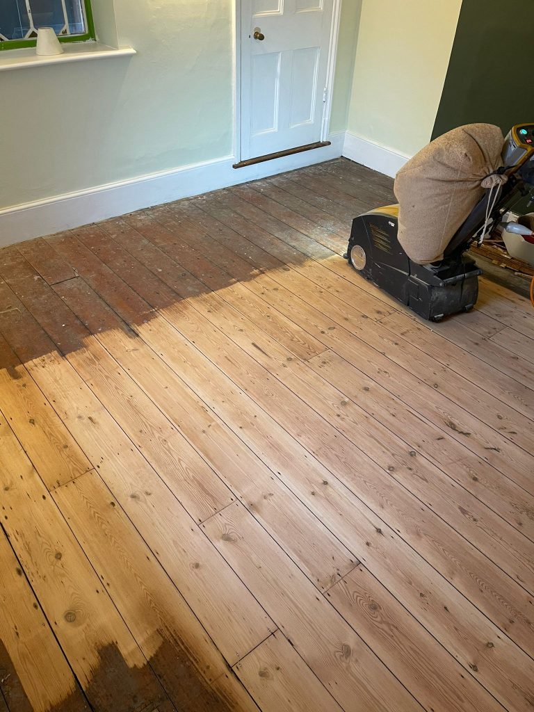 Floor sanding in East Sussex | sanding a floor