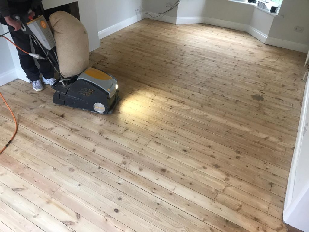 Dust-Free Floor Sanding | Sanding wooden floors in Staines