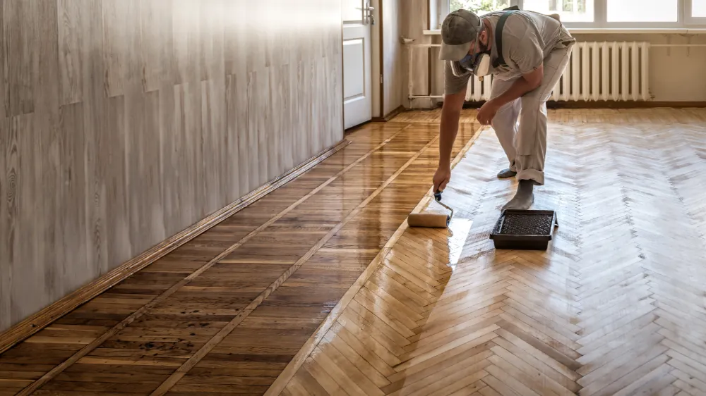 Finishing Oak Parquet Flooring