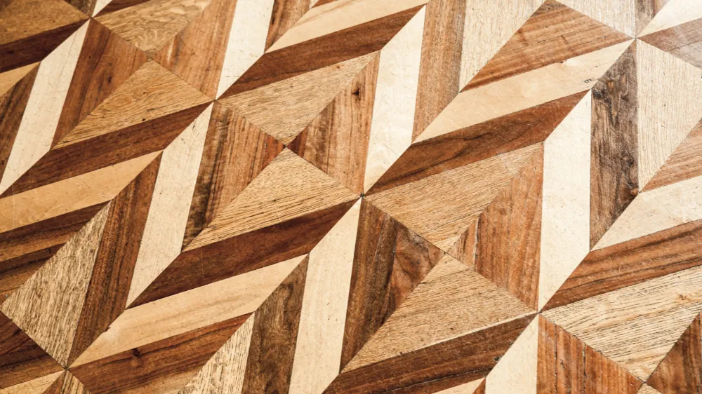 Intrictae Parquet Flooring Geometric Design