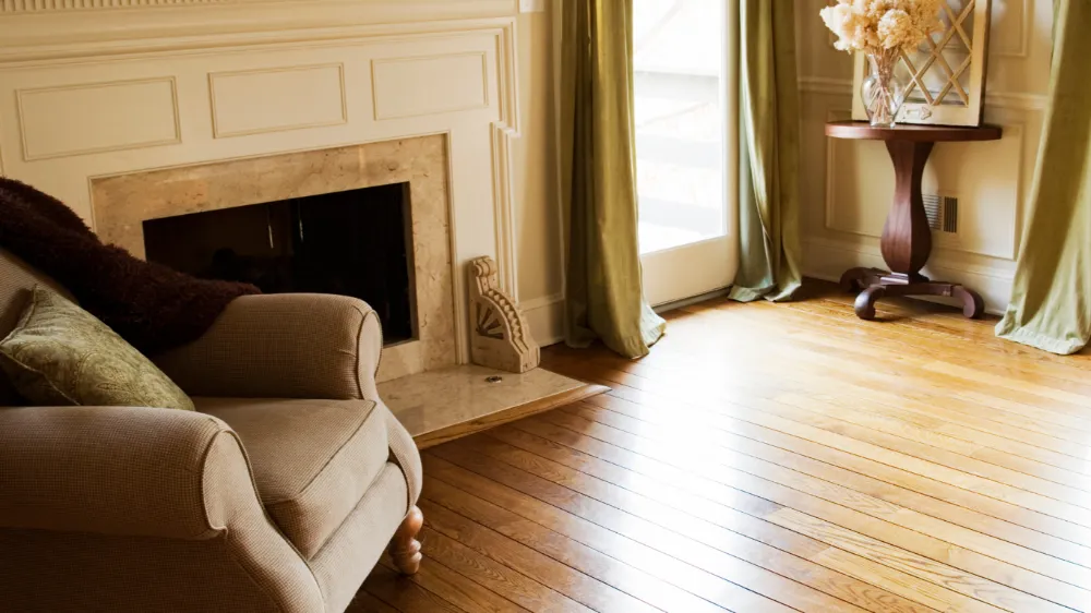 Beautiful Restored Oak Wood Floorboards