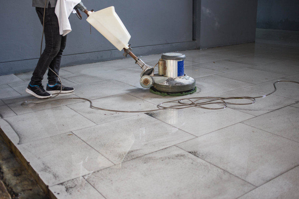 Marble Floor Cleaning