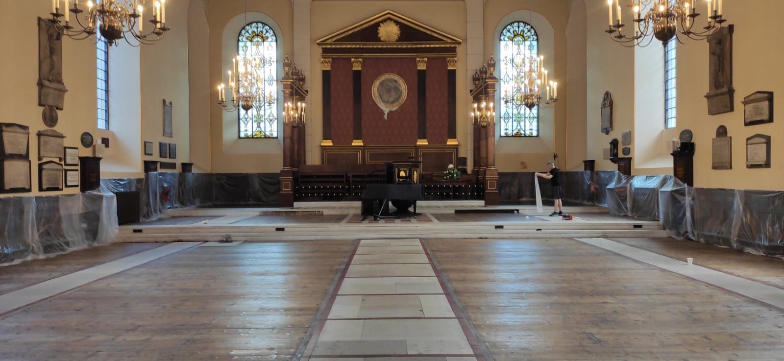 St Paul’s Church, Covent Garden – Underfloor Heating & Floor Restoration