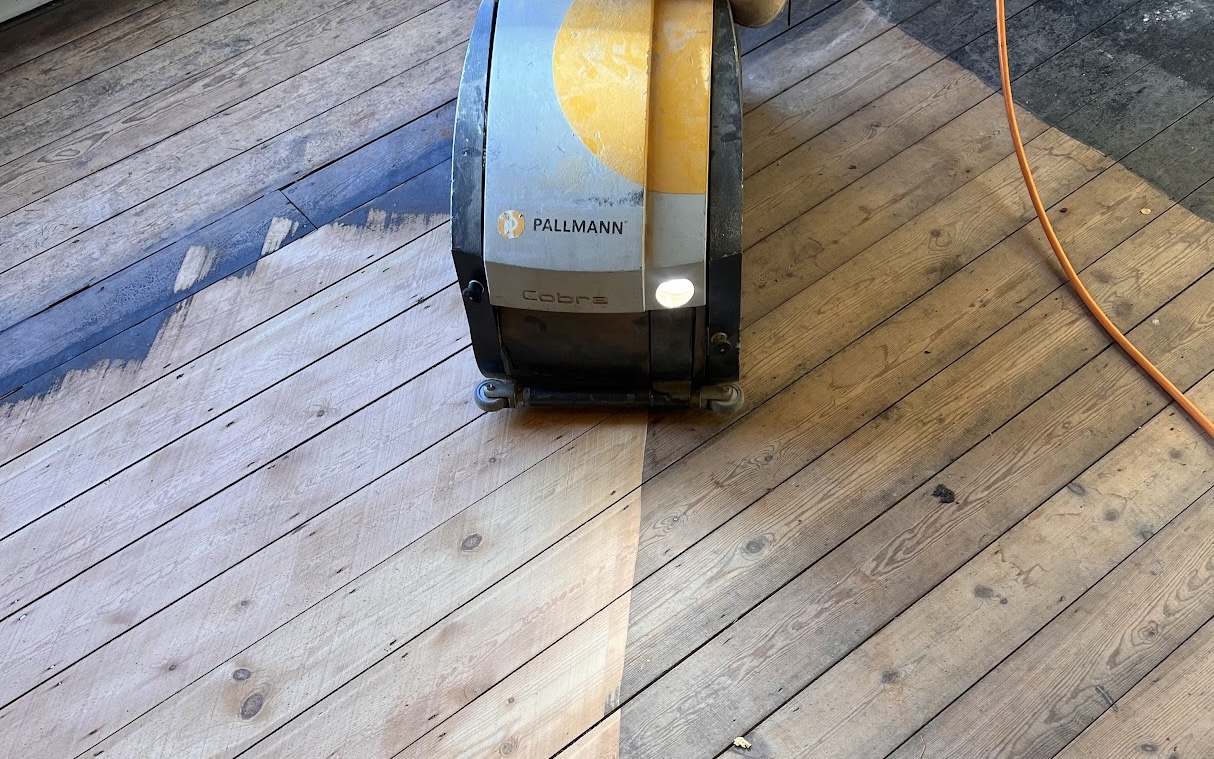 restoring dull wood floors