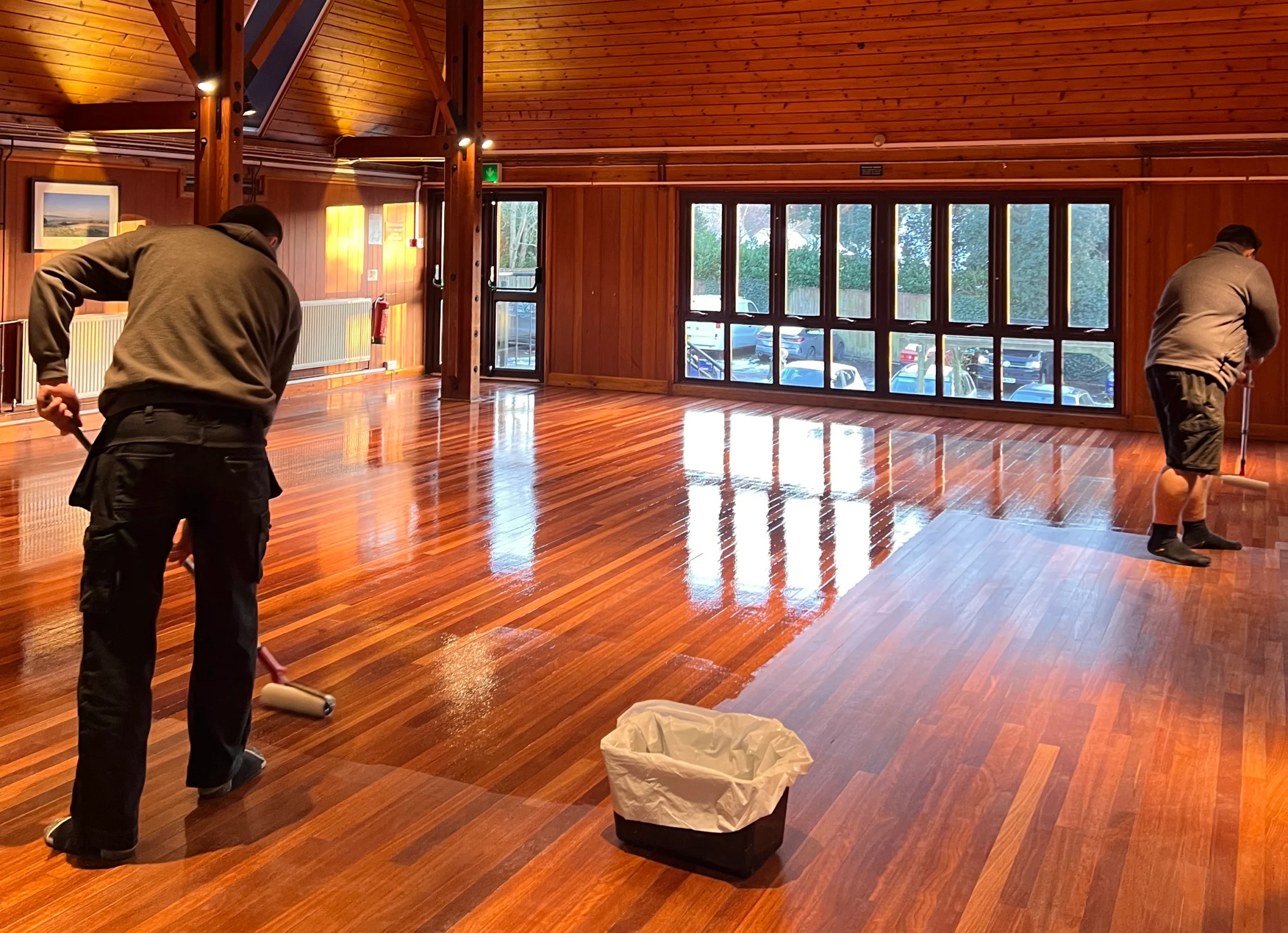 oiled vs lacquered wood flooring