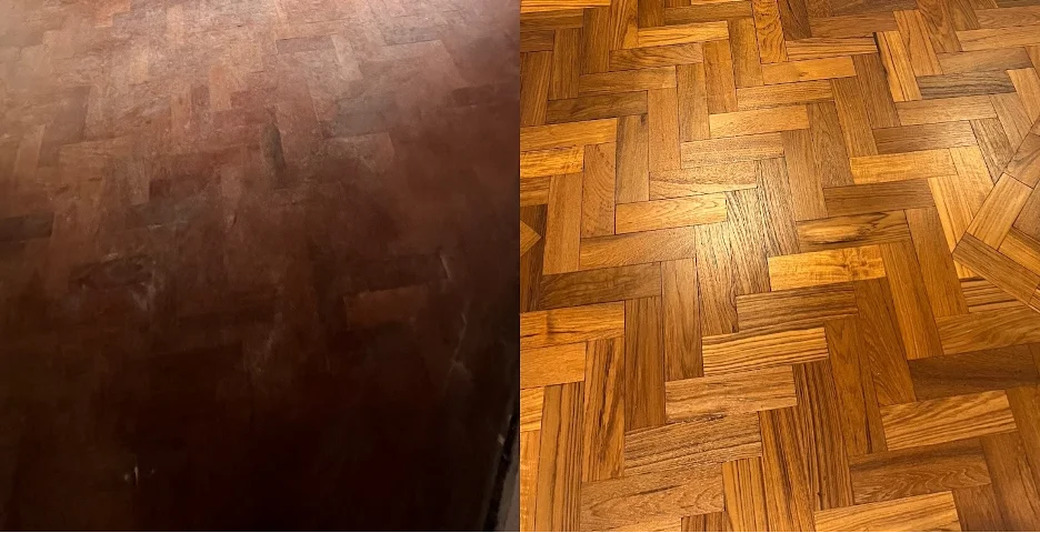 wood floor scratch repair