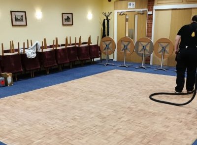 Commercial Wood Floor Restoration